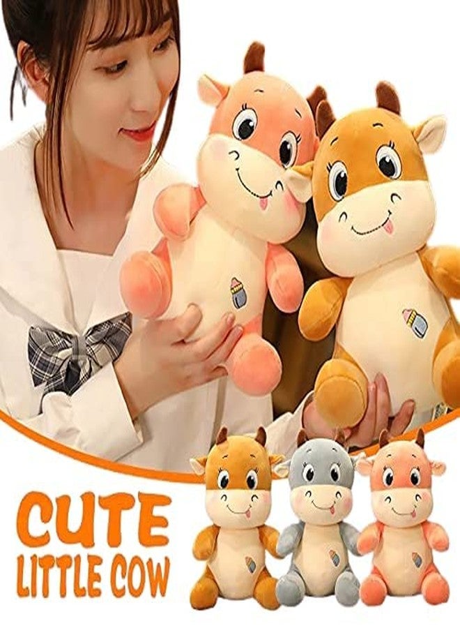 Babique Cow Bock Plush Soft Toy Cute Kids Animal Home Decor Boys/Girls (35 cm) - Image 4